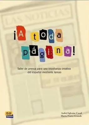 Książka - A toda pagina podręcznik