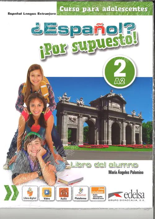 Książka - Espanol por supuesto 2-A2. Libro del alunmo