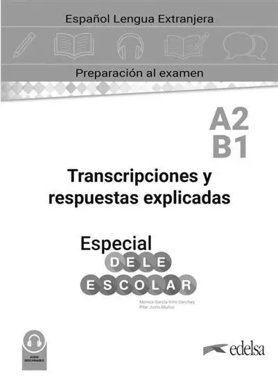 Książka - Especial DELE escolar A2-B1 klucz