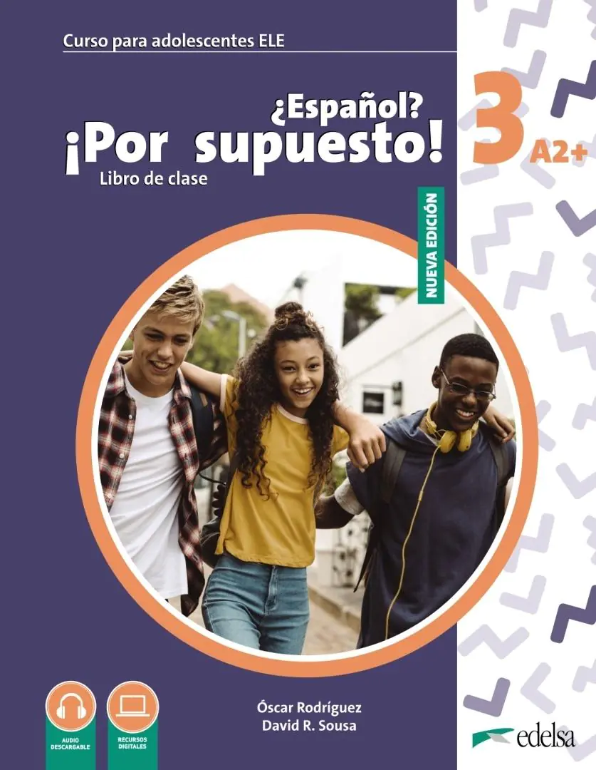 Książka - Espanol por supuesto nuevo 3 A2+. Libre de clase