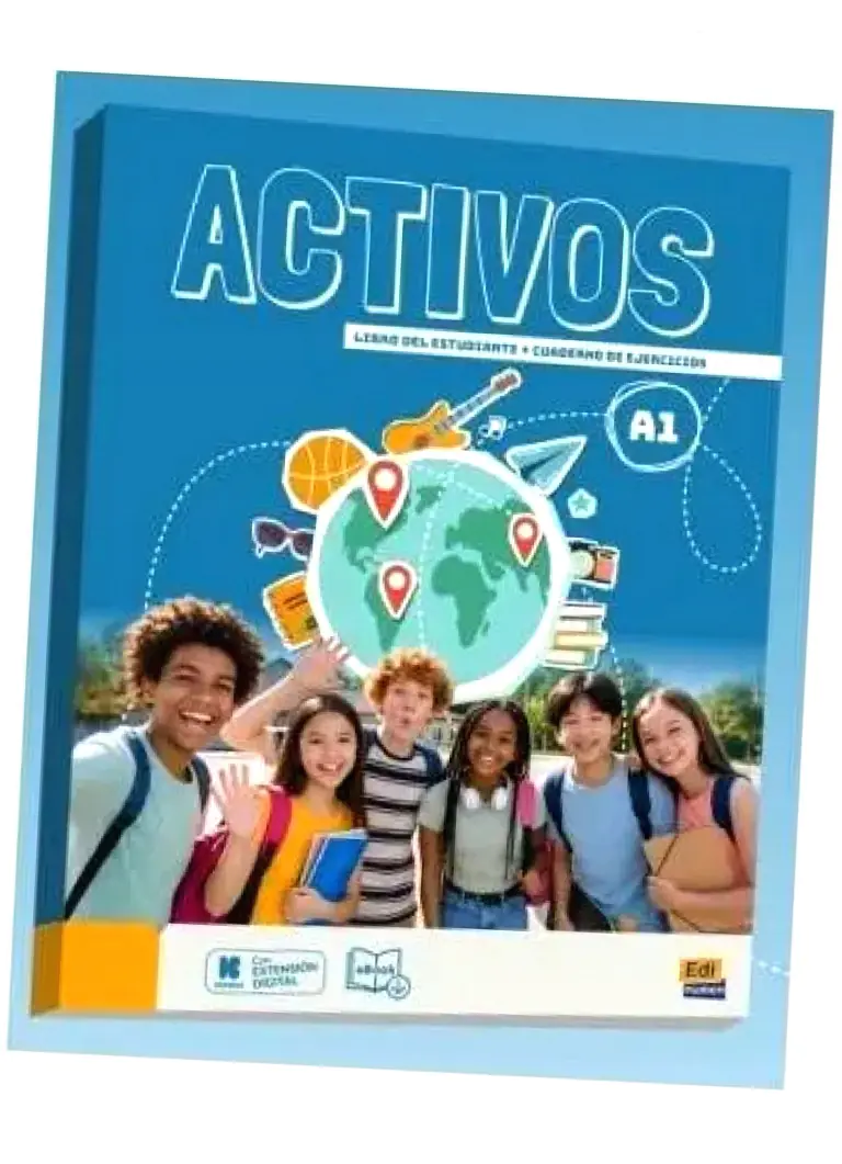 Książka - Activos A1 podręcznik + ćwiczenia + zawartość...