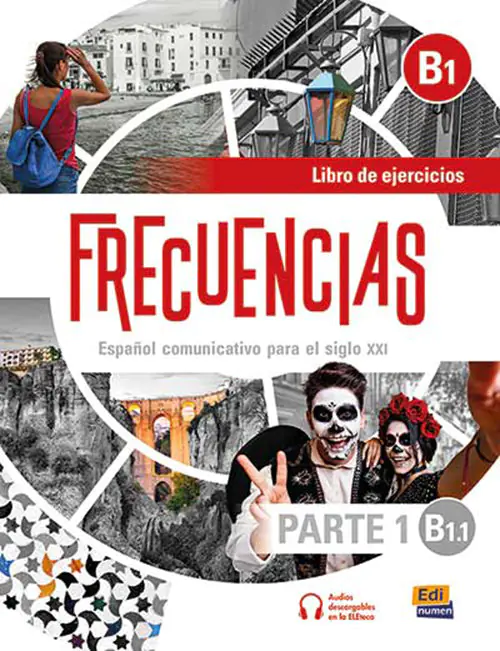 Książka - Frecuencias B1.1. Parte 1. Ćwiczenia do hiszpańskiego
