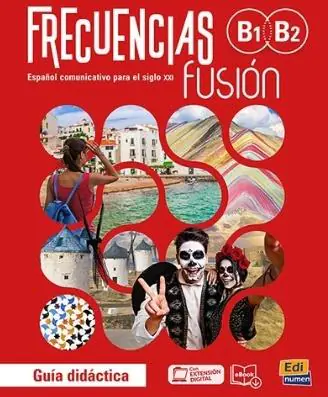 Książka - Frecuencias fusion B1+B2 przewodnik metodyczny