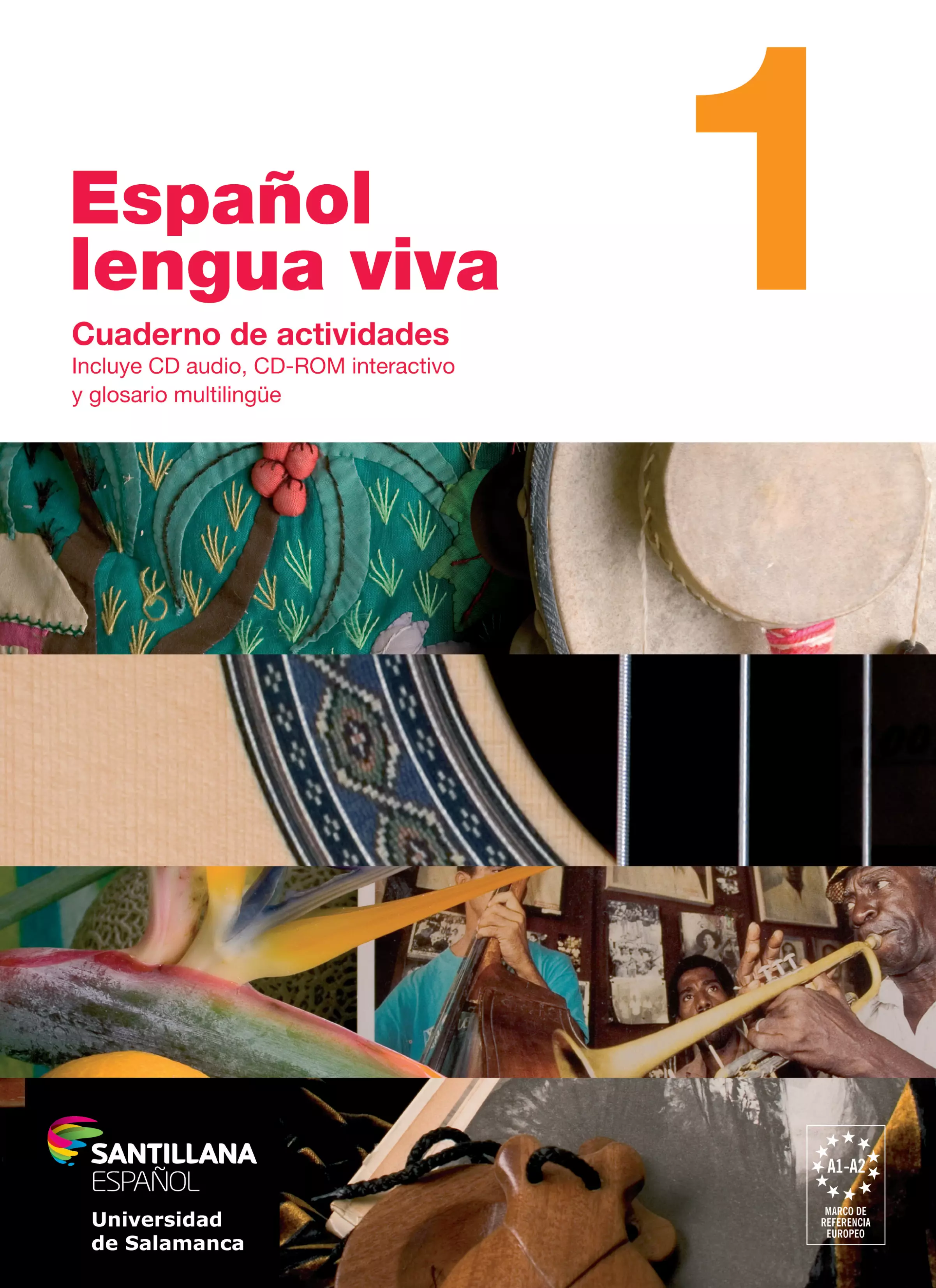 Książka - Espanol lengua viva 1 Ćwiczenia + 2 CD