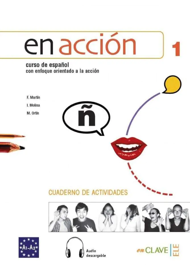 Książka - En Accion 1. Ćwiczenia + CD