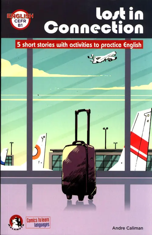 Książka - Lost in connection 5 short stories with activities to practice English