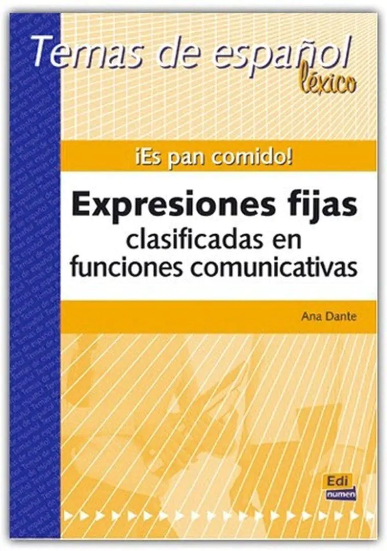 Książka - Es pan comido! Expresiones fijas clasificadas en funciones comunicativas