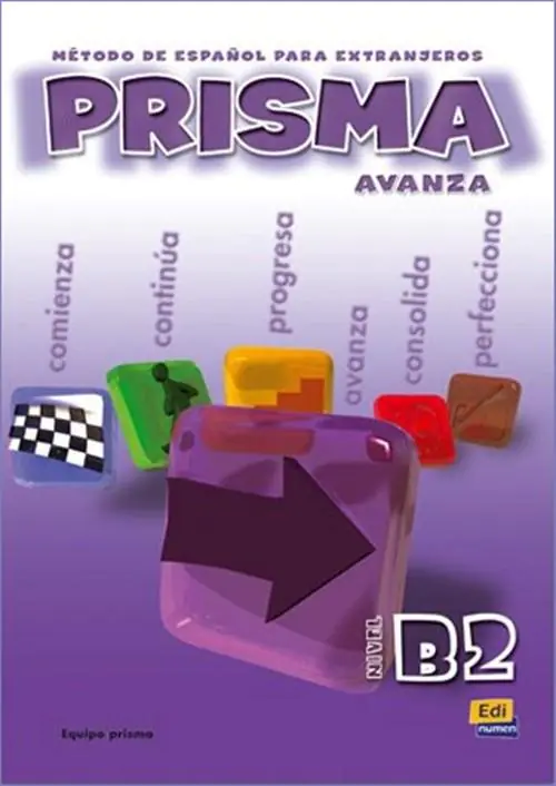 Książka - Prisma, método de español, nivel B2, avanza