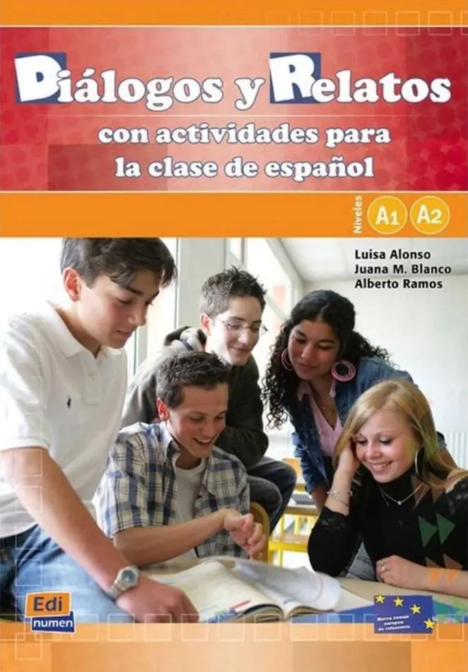 Książka - Dialogos y Reletos con actividades para la clase de espanol