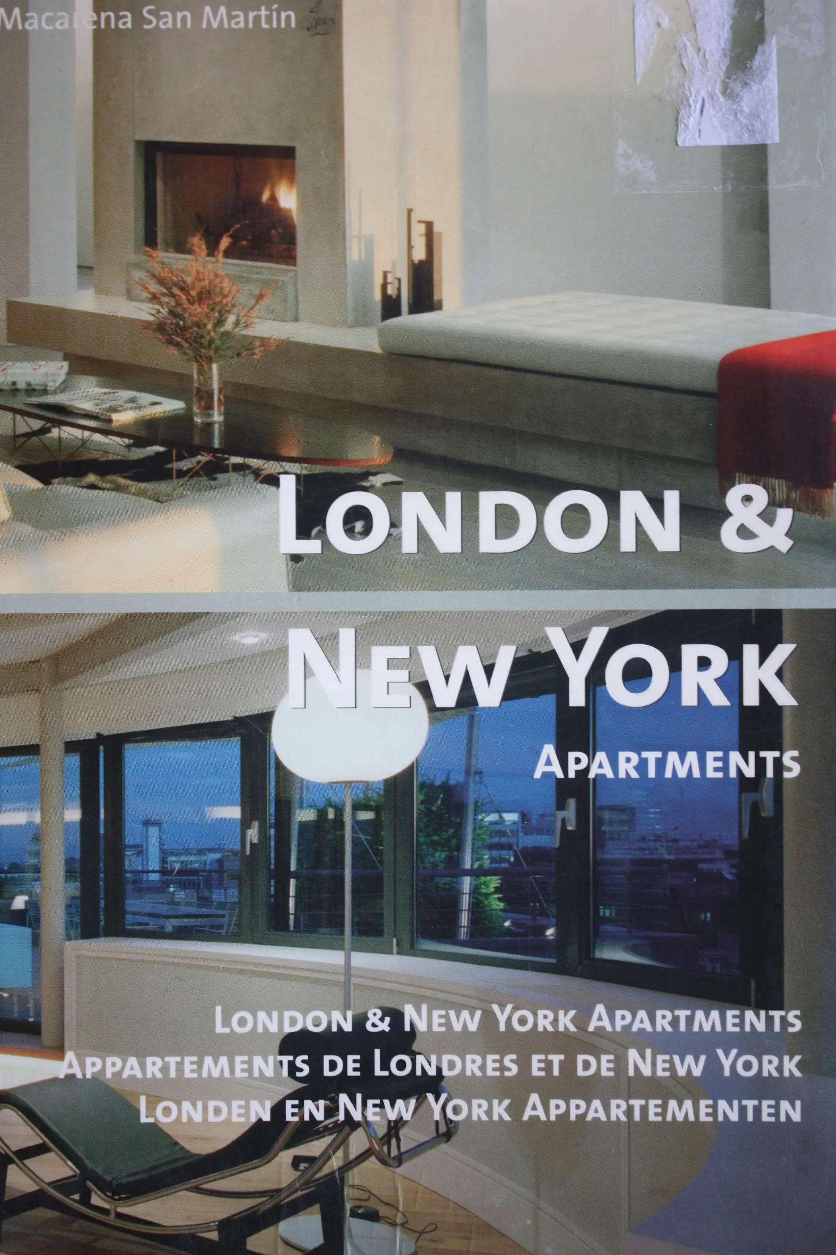 Książka - London and New York apartments - Macarena San Martin