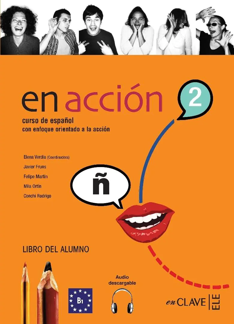 Książka - En accion 2 Libro del alumno + CD
