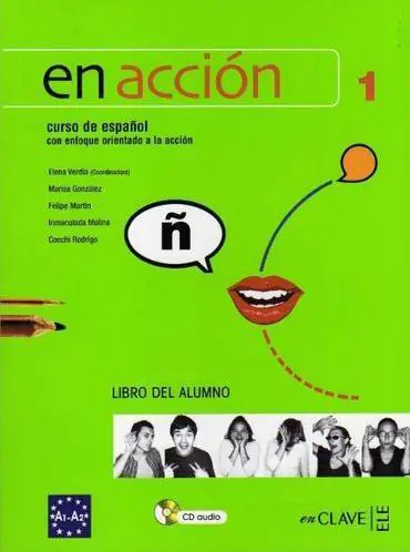 Książka - En Accion 1. Podręcznik + CD