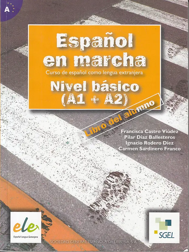 Książka - Espanol en marcha Nivel basico A1 + A2 Podręcznik