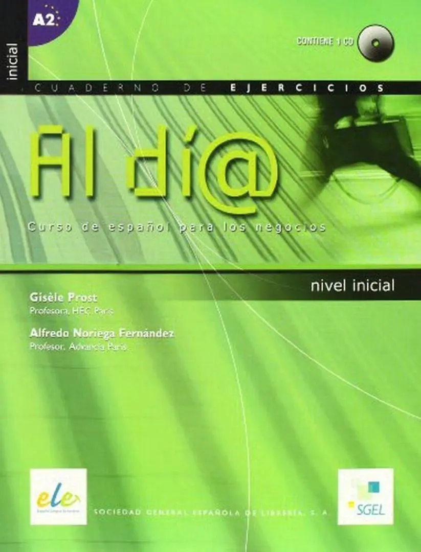 Książka - Al dia inicial Cuaderno de ejercicios + CD