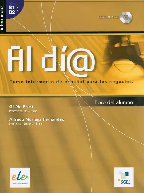 Książka - Al día intermedio alumno + CD (B1-B2)