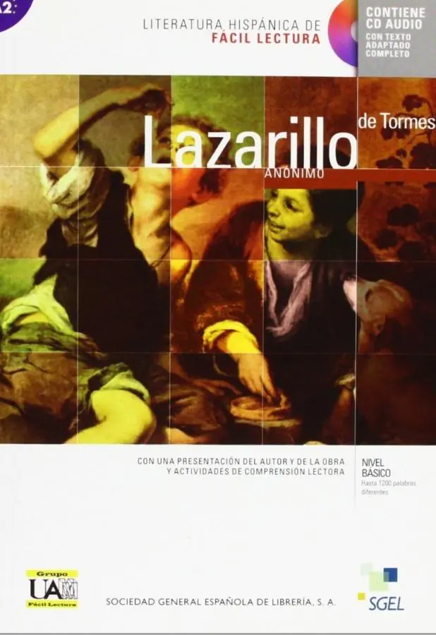 Książka - Lazarillo de Tormes A2 + CD