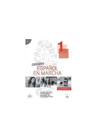 Książka - Nuevo Espanol en marcha 1 przewodnik metodyczny