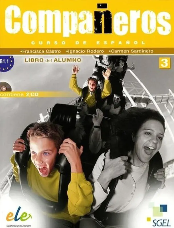 Książka - Companeros 3. Podręcznik + CD