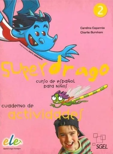 Książka - Superdrago 2. Ćwiczenia. Język hiszpański