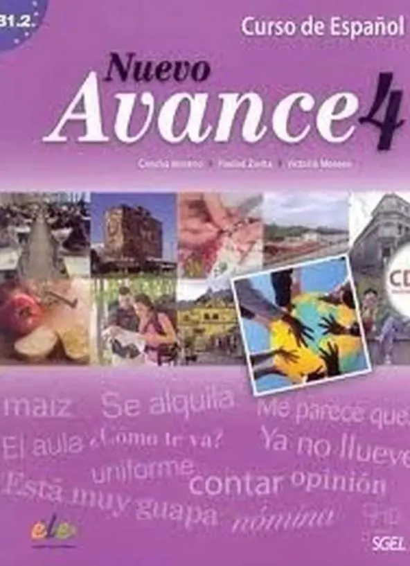 Książka - Nuevo Avance 4 + CD