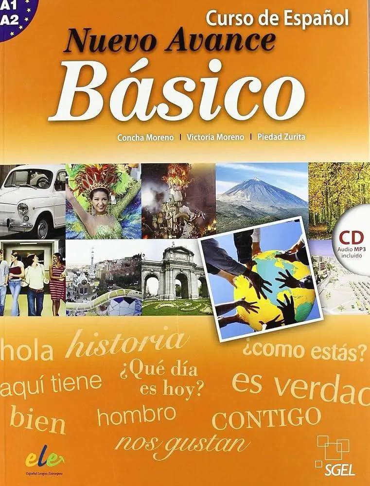 Książka - Nuevo Avance Basico A1+A2 podręcznik + CD