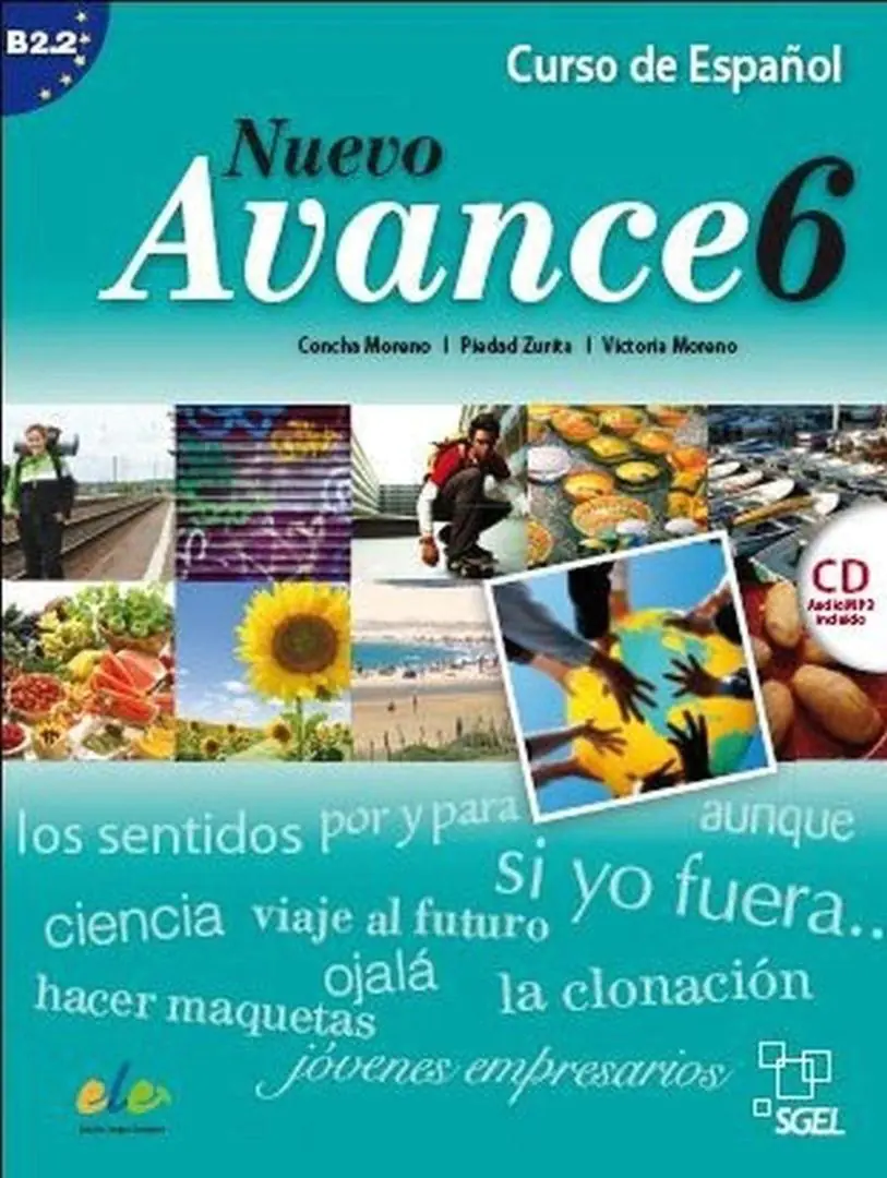 Książka - Nuevo Avance 6 B 2.2 + CD
