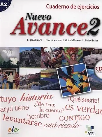 Książka - Nuevo Avance 2 Cuaderno de ejercicios