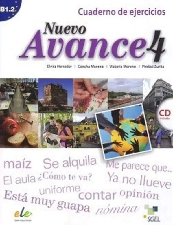 Książka - Nuevo Avance 4 Ćwiczenia + CD