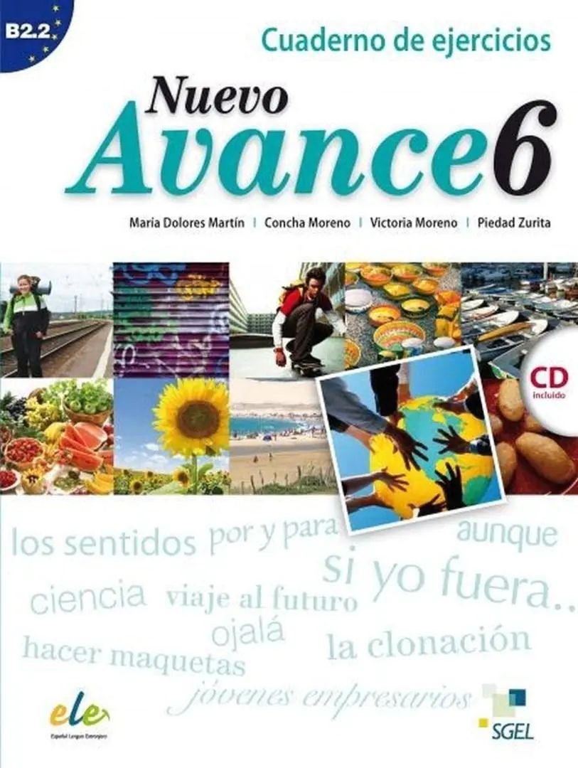 Książka - Nuevo Avance 6 Ćwiczenia + CD