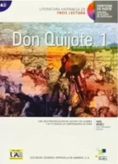 Książka - Don Quijote de la Mancha A2 1 libro + CD