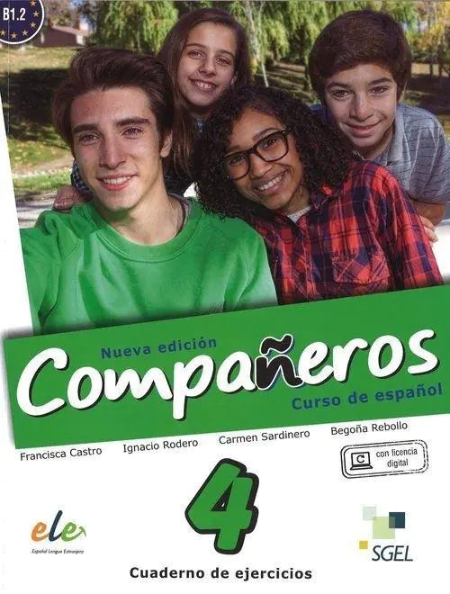 Książka - Companeros 4. Ćwiczenia + licencia digital - nueva edicion
