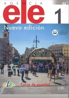 Książka - Agencia ELE 1. Podręcznik. Nueva edicion