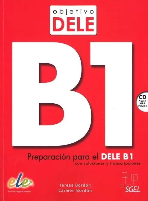 Książka - Objetivo Dele B1 Podręcznik + CD mp3