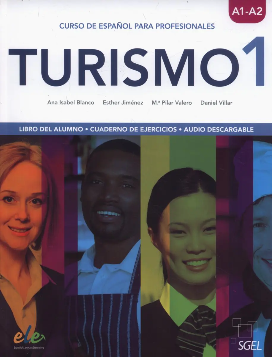 Książka - Turismo 1 A1/A2. Libro del alumno + Cuaderno de ejercicios