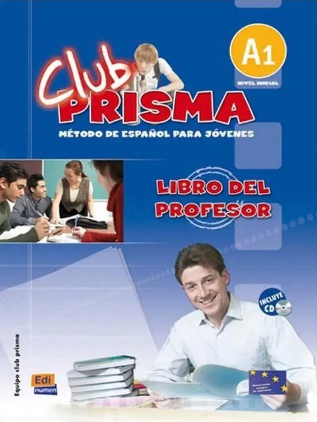 Książka - Club Prisma A1 Libro del profesor + CD