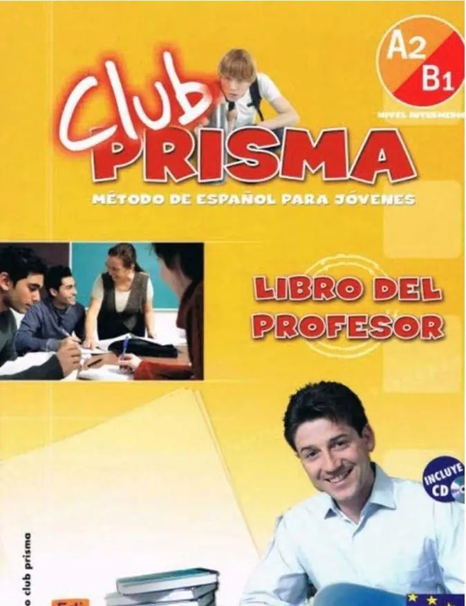 Książka - Club Prisma A2/B1 Libro del profesor + CD