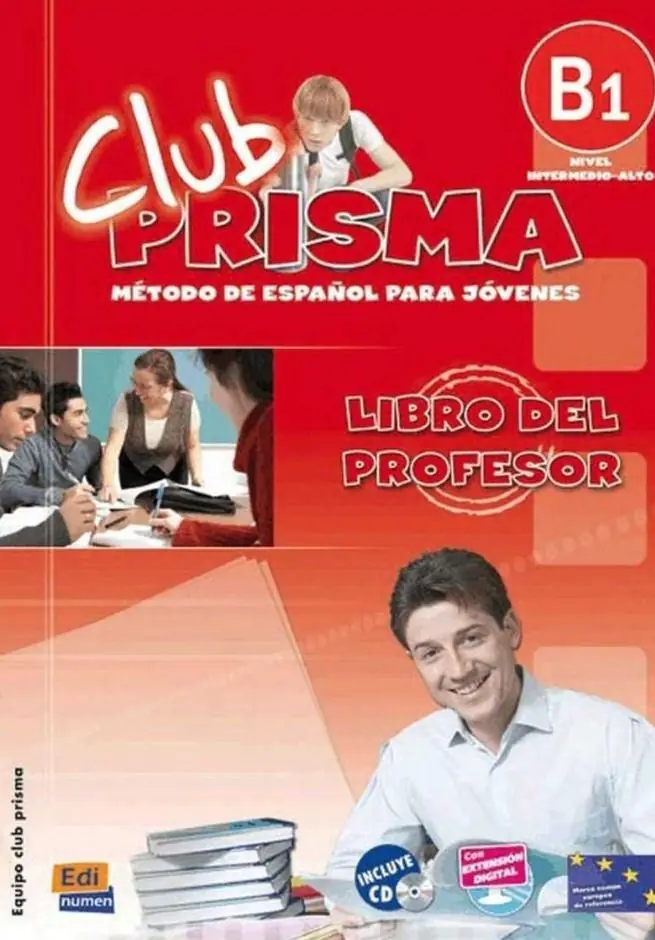 Książka - Club Prisma B1 poradnik metodyczny + CD