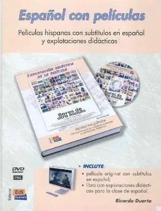 Książka - Espanol con peliculas Flores de otro mundo