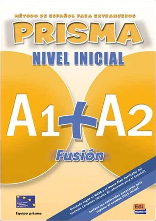 Książka - Prisma Fusion. Nivel Inicial A1+A2. Podręcznik do języka hiszpańskiego. Klasa 1. Liceum + CD