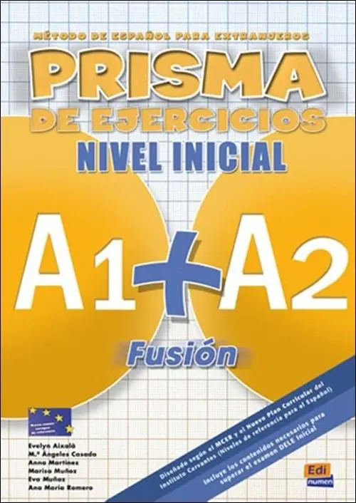 Książka - Prisma Fusion. Nivel Inicial A1+A2. Zeszyt ćwiczenia do języka hiszpańskiego. Klasa 1. Liceum