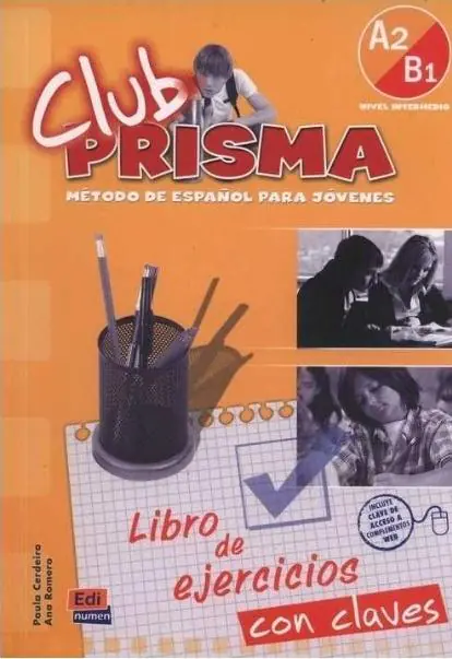 Książka - Club Prisma Nivel A2/B1 Libro de ejercicios con claves