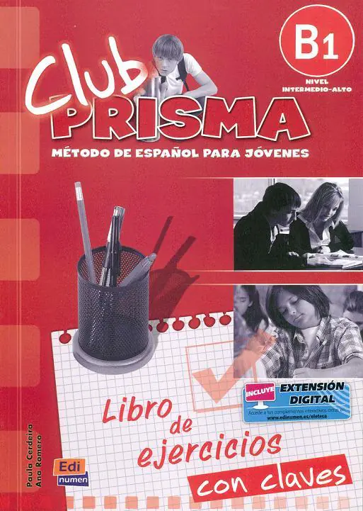 Książka - Club Prisma B1 - L. ejercicios + Claves