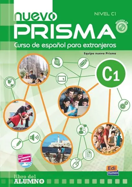 Książka - Nuevo Prisma nivel C1. Podręcznik + CD