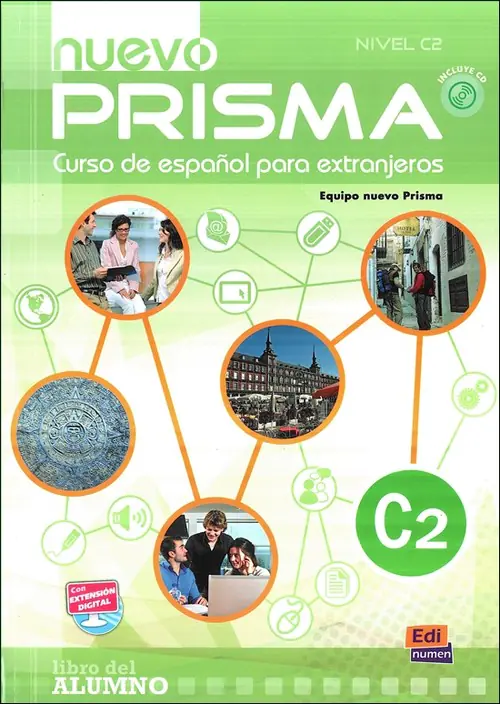 Książka - Nuevo Prisma nivel C2. Podręcznik + CD
