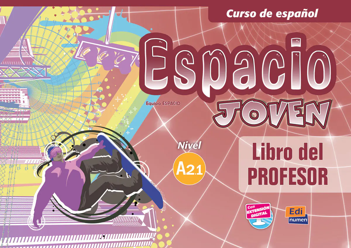 Książka - Espacio joven A2.1 - Libro del profesor