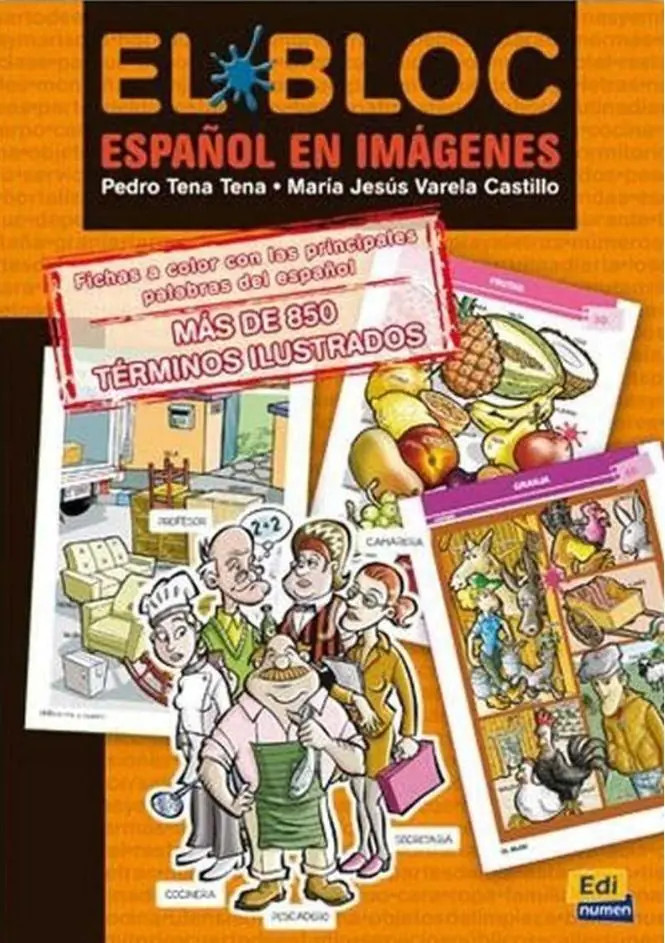 Książka - El Bloc 2 Espanol en imagenes + CD