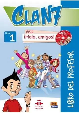 Książka - Clan 7 con ¡Hola, amigos! Libro profesor