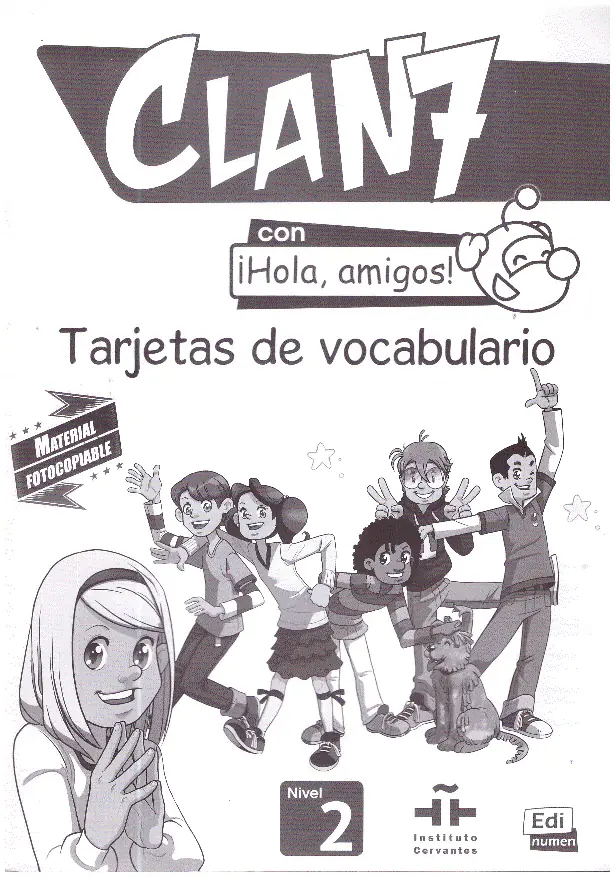 Książka - Clan 7 con ¡Hola, amigos! 2 Car.recursos