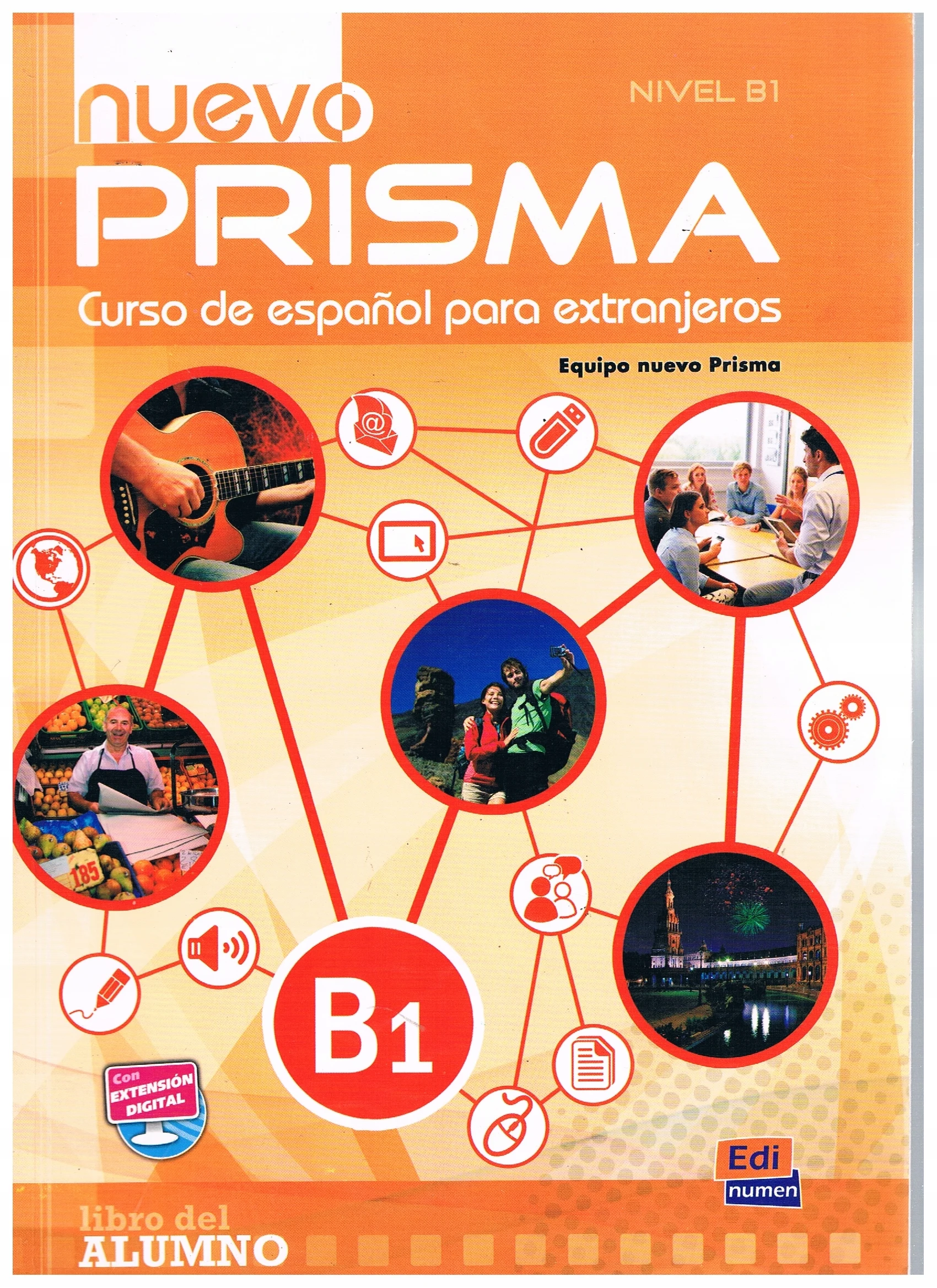 Książka - Nuevo Prisma nivel B1 podręcznik