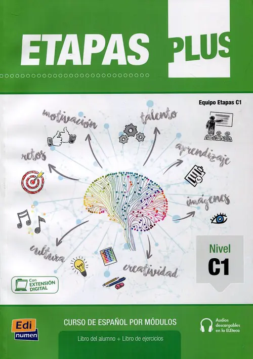 Książka - Etapas plus C1. Podręcznik + ćwiczenia